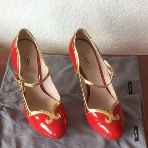 Miu Miu Platform Pumps